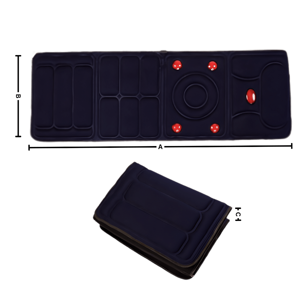 Thermotherapie-Massagematratze für das totale Körperwohlbefinden