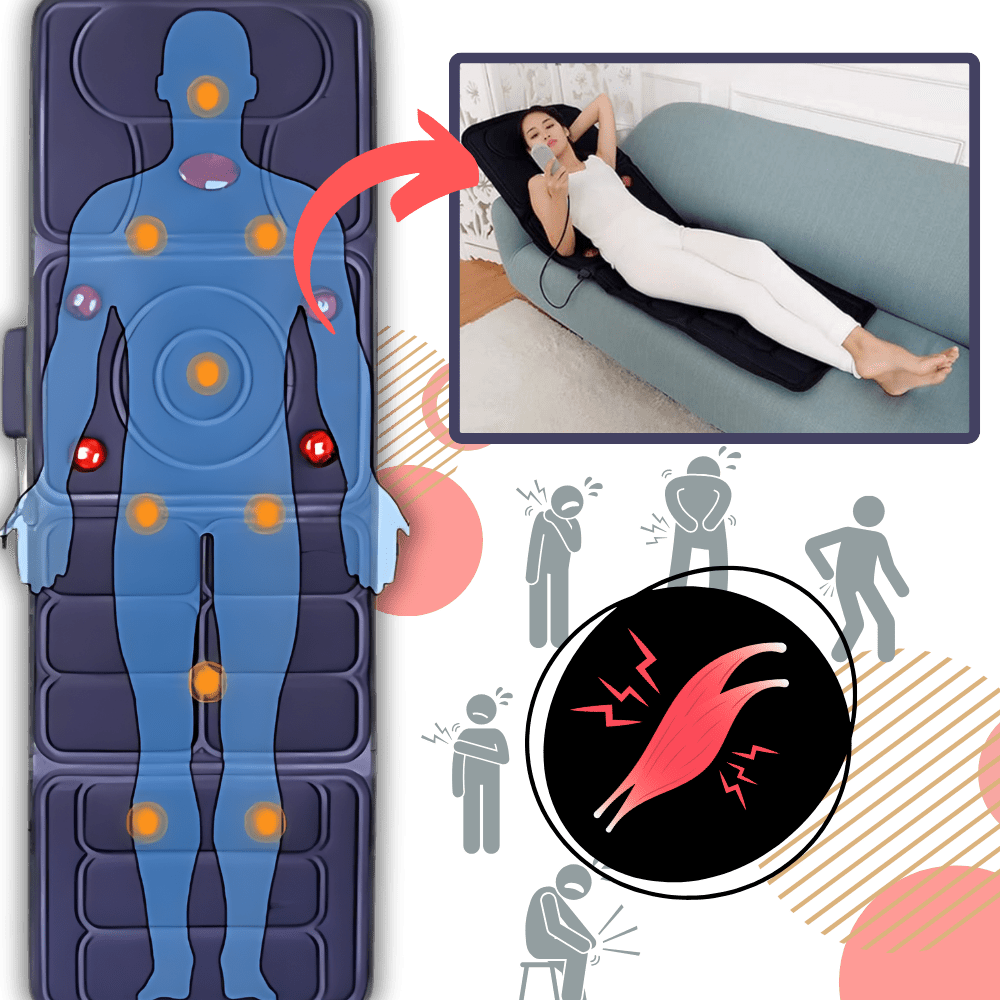 Thermotherapie-Massagematratze für das totale Körperwohlbefinden