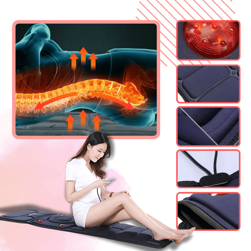 Thermotherapie-Massagematratze für das totale Körperwohlbefinden