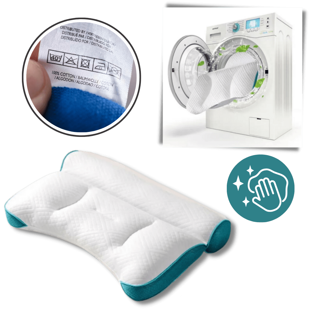 Hochwertiges hypoallergenes Nackenstützkissen für optimalen Komfort und perfekte Unterstützung