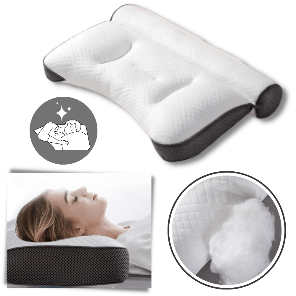 Hochwertiges hypoallergenes Nackenstützkissen für optimalen Komfort und perfekte Unterstützung