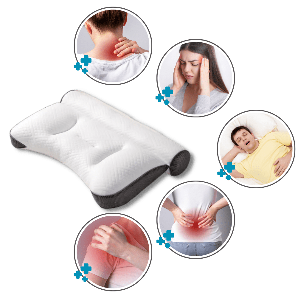 Hochwertiges hypoallergenes Nackenstützkissen für optimalen Komfort und perfekte Unterstützung