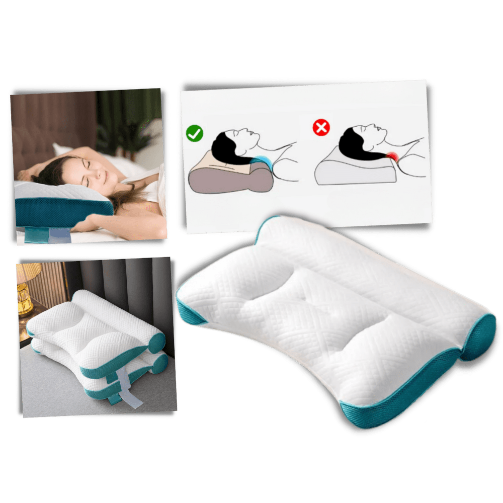 Hochwertiges hypoallergenes Nackenstützkissen für optimalen Komfort und perfekte Unterstützung