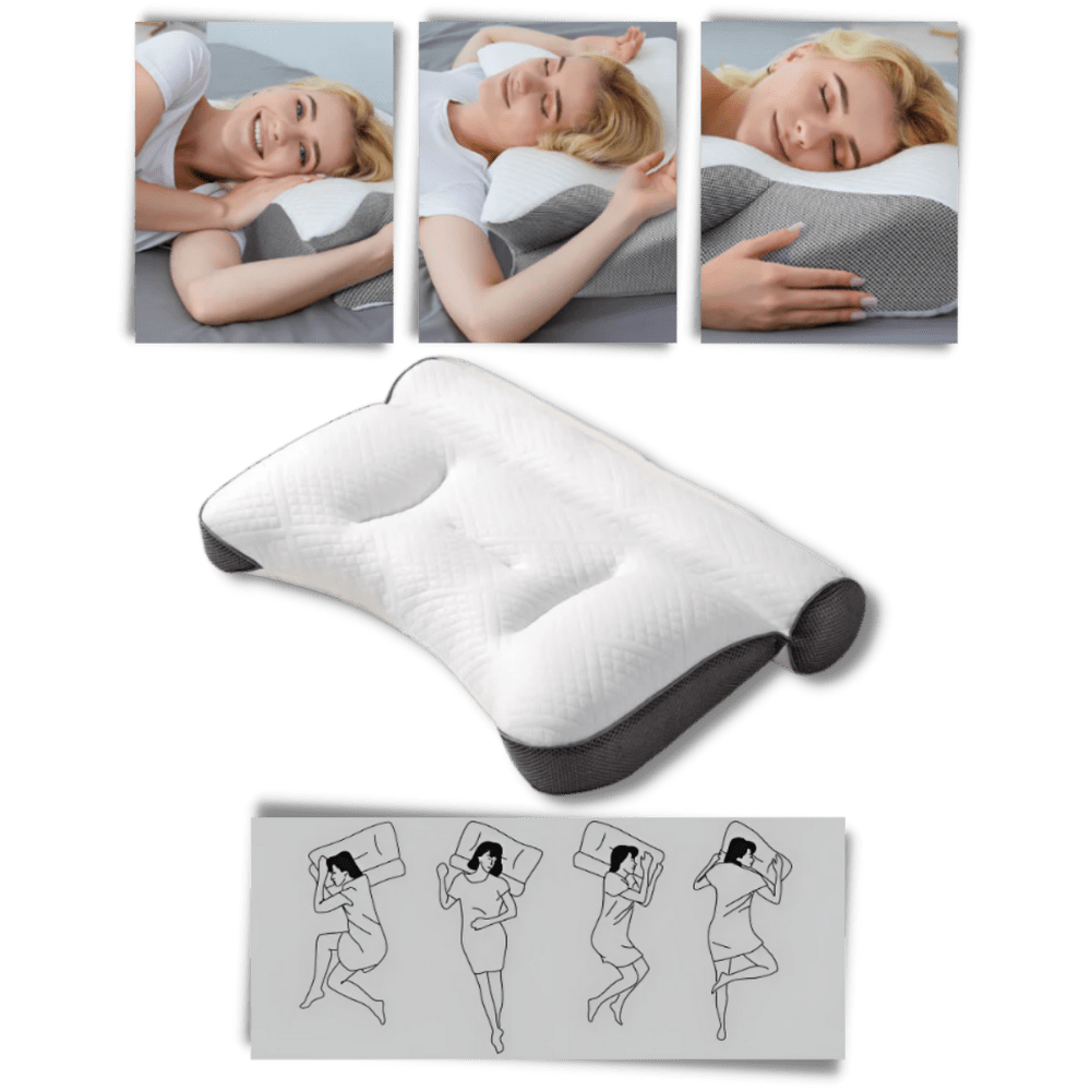 Hochwertiges hypoallergenes Nackenstützkissen für optimalen Komfort und perfekte Unterstützung