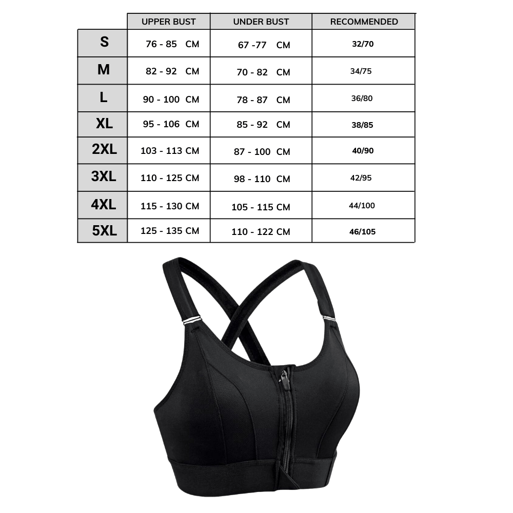 Ultra-bequemer Sport-BH mit optimaler Unterstützung und Racerback-Design
