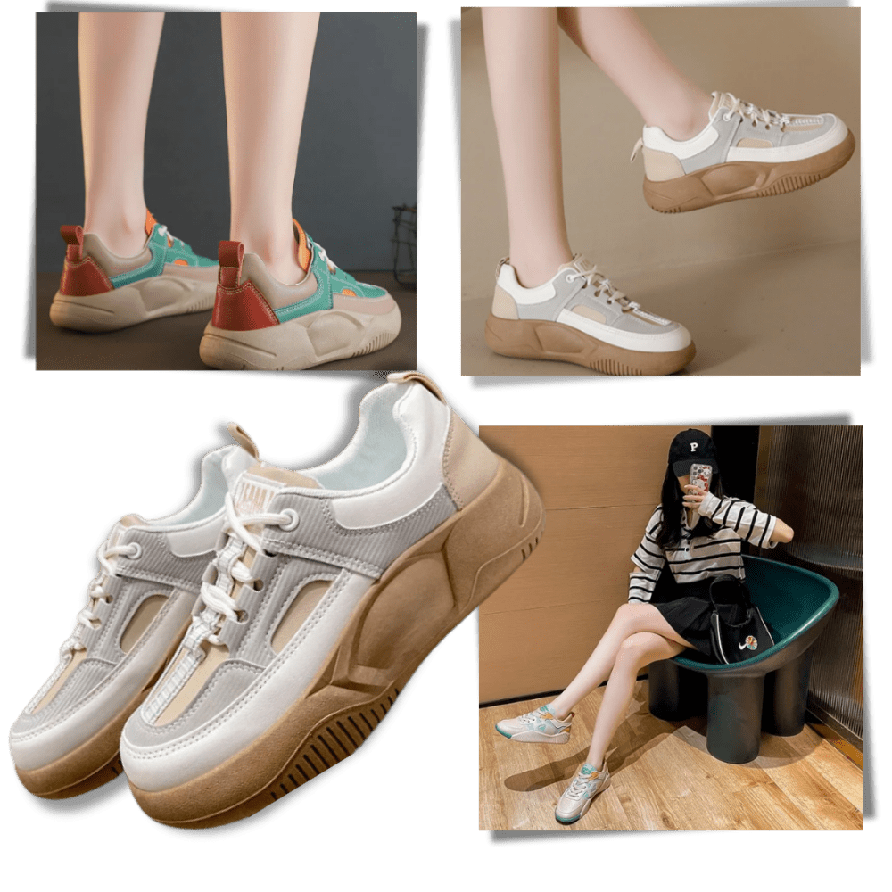 Trendige Sneakers mit orthopädischem Komfort