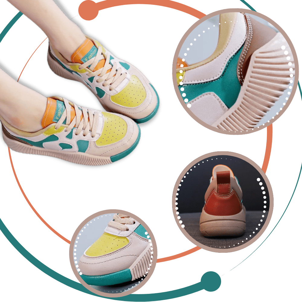 Trendige Sneakers mit orthopädischem Komfort