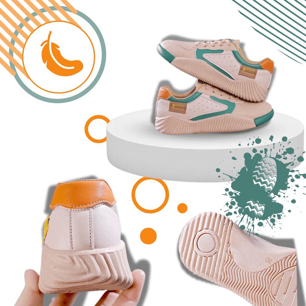 Trendige Sneakers mit orthopädischem Komfort