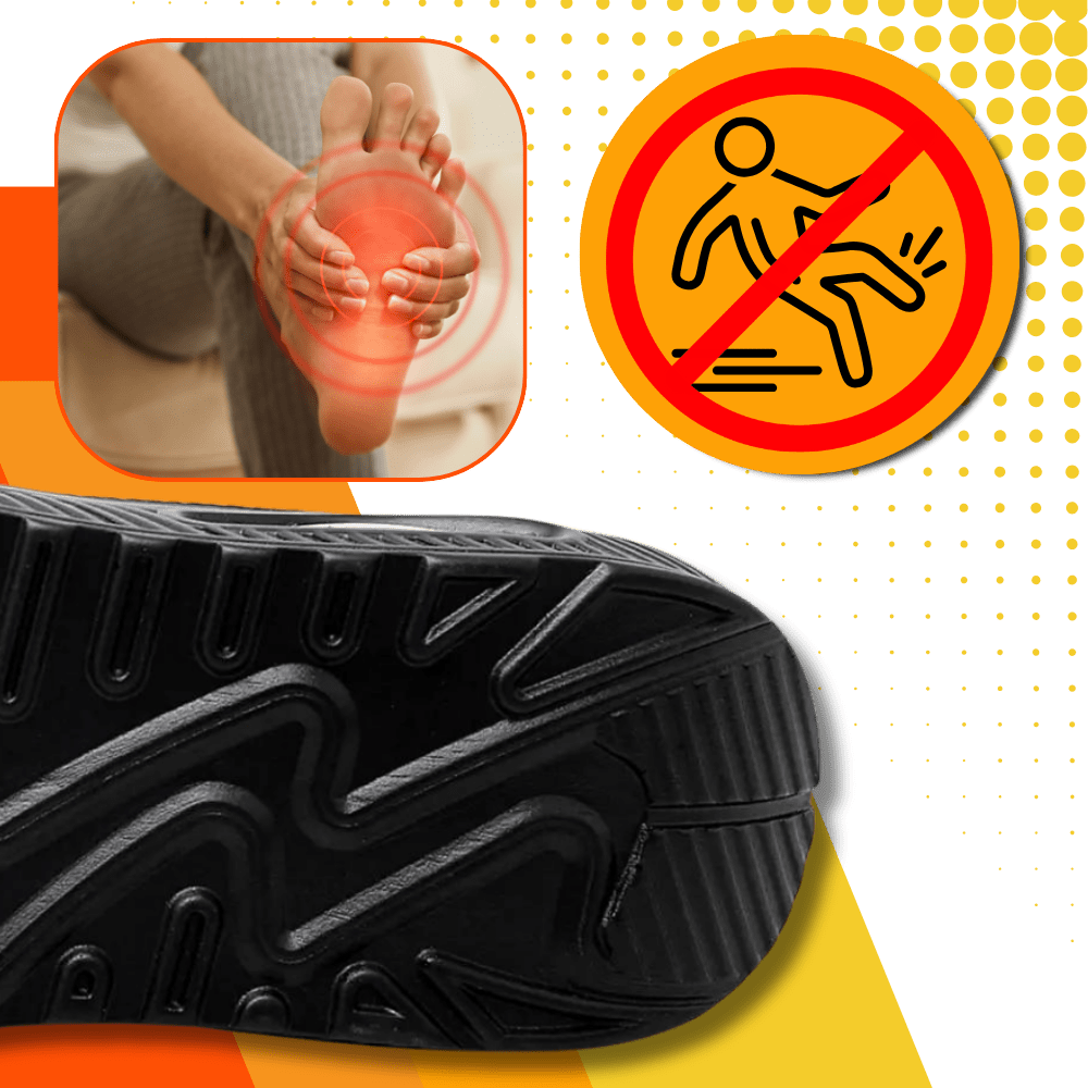 Orthopädische Antirutsch-Sneaker - Komfort und Stil Garantiert!