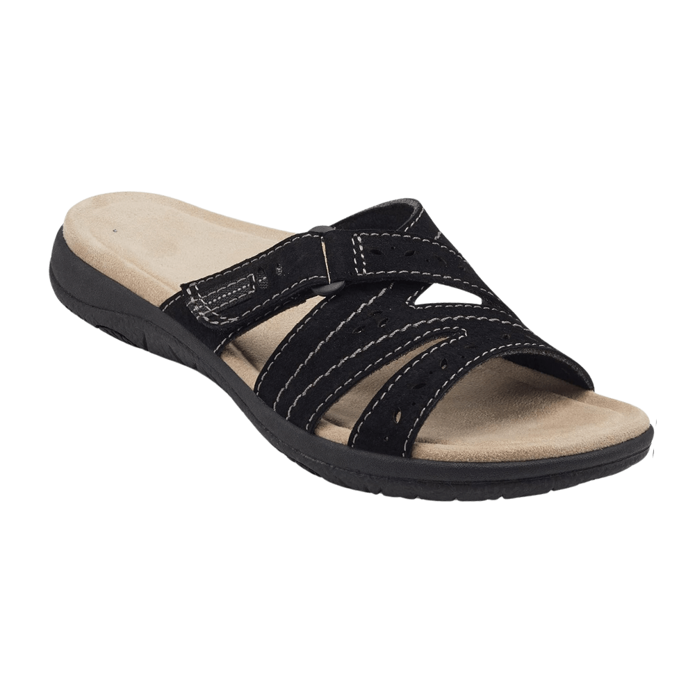 Elegante Sandalen mit offenem Zehenbereich und integriertem orthopädischem Komfort