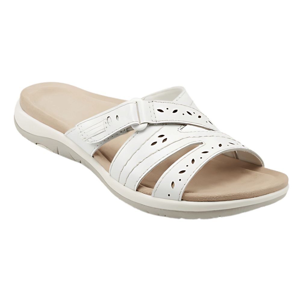 Elegante Sandalen mit offenem Zehenbereich und integriertem orthopädischem Komfort