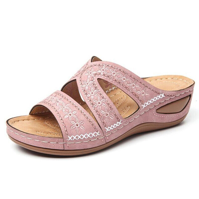 Kuschelige Komfortherrensandalen für Damen mit orthopädischer Unterstützung