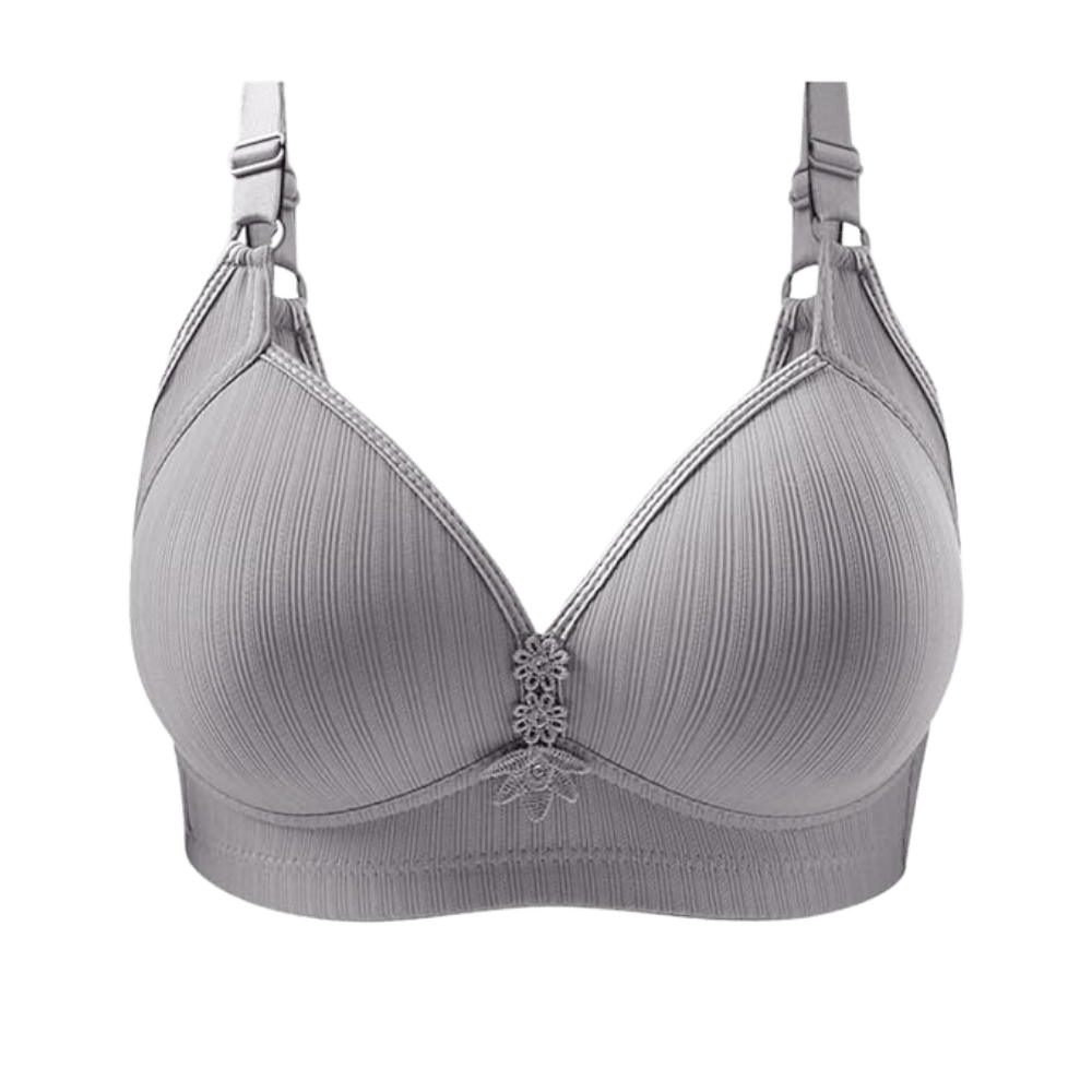 Eleganter kabelloser Push-up-BH für große Größen