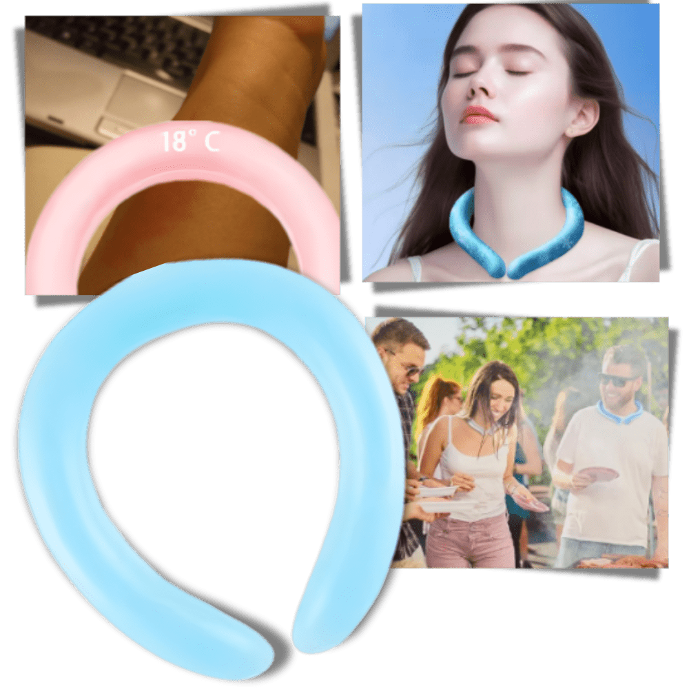 Erfrischendes Halsband für sommerlichen Komfort