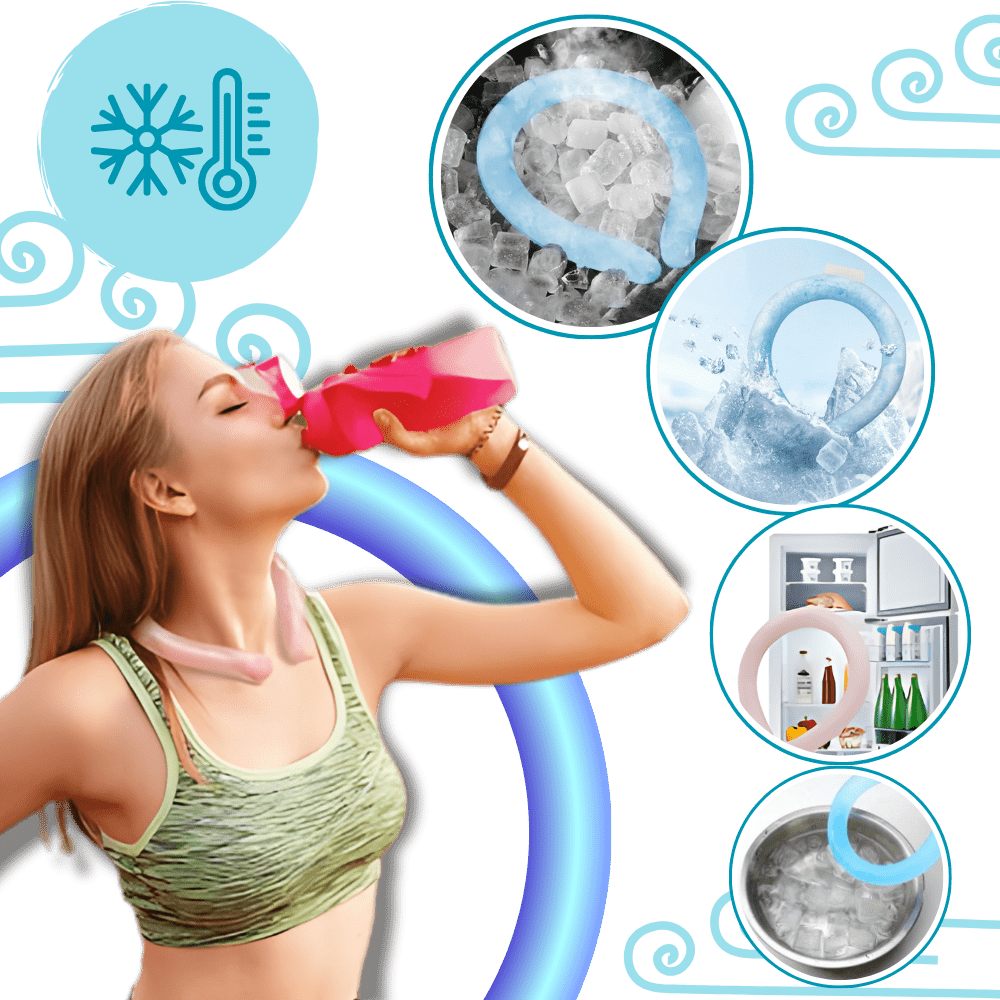 Erfrischendes Halsband für sommerlichen Komfort