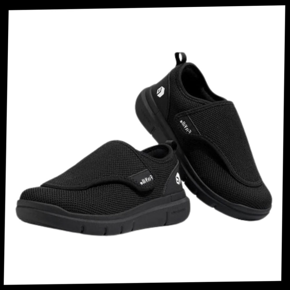 Bequeme Schuhe für Diabetiker mit optimaler Fers Unterstützung