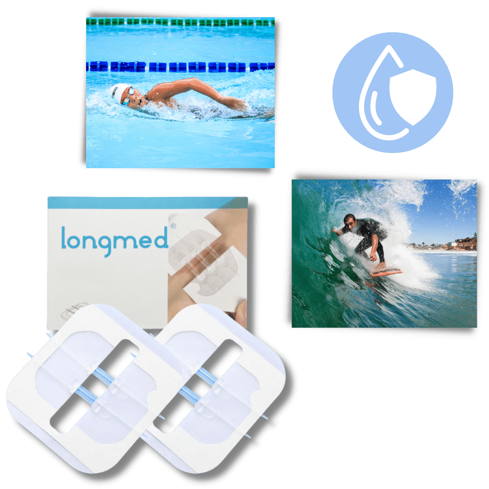 Wasserdichte Bandage für optimalen Wundschutz