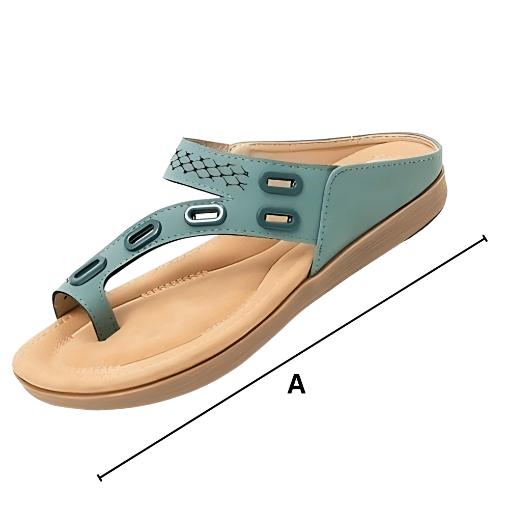 Bequeme orthopädische Sandalen mit Stoßdämpfungstechnologie