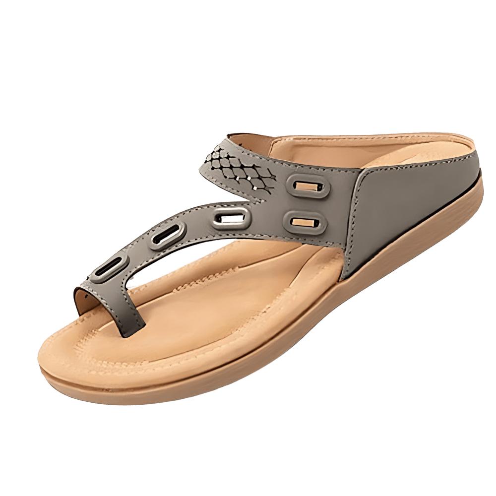 Bequeme orthopädische Sandalen mit Stoßdämpfungstechnologie