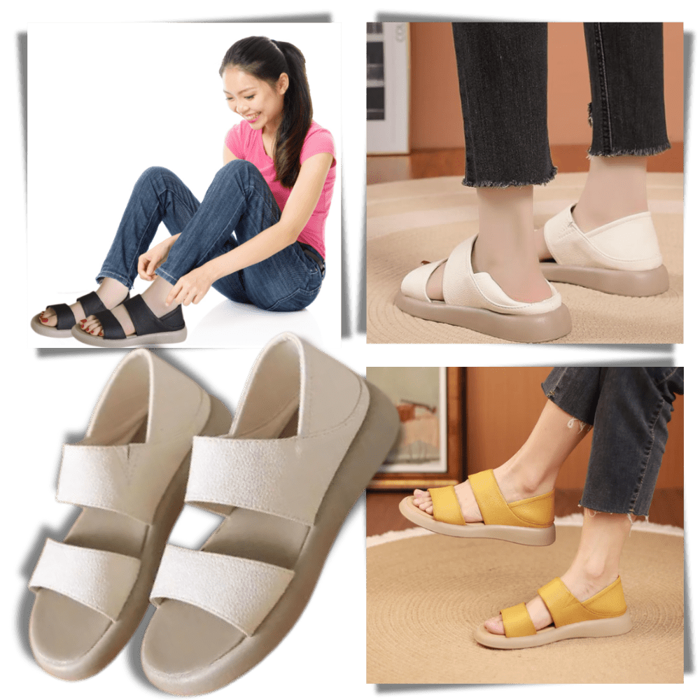 Elegante Sandalen mit rutschfester Sohle für optimalen Komfort