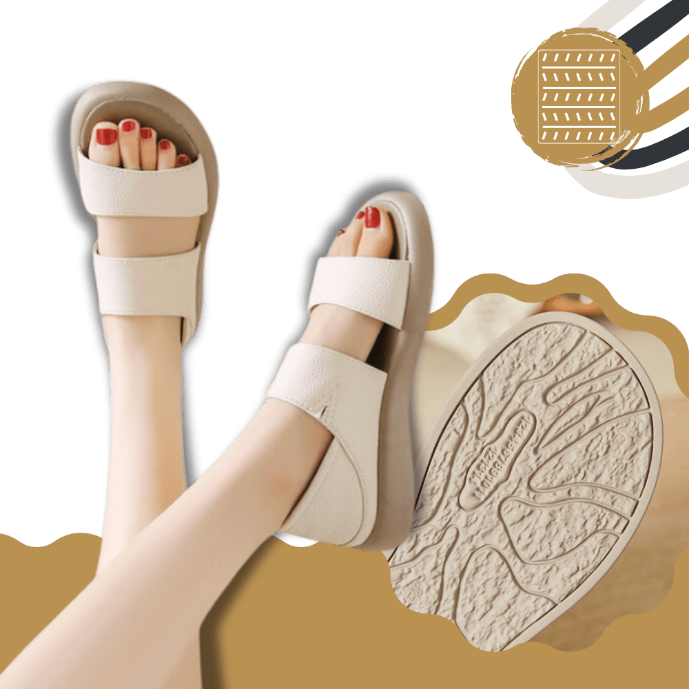 Elegante Sandalen mit rutschfester Sohle für optimalen Komfort