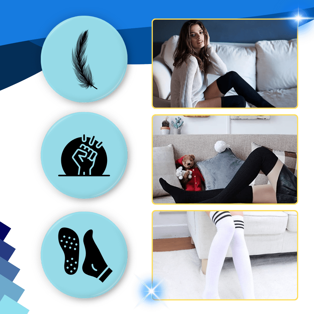 Damenstulpen mit Verstärkungen für ultimativen Komfort