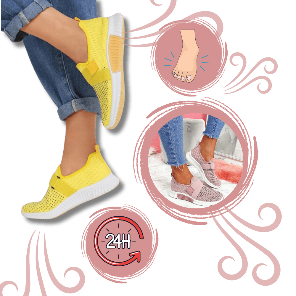 Ultraleichte orthopädische Schuhe mit Klettverschluss für optimalen Komfort
