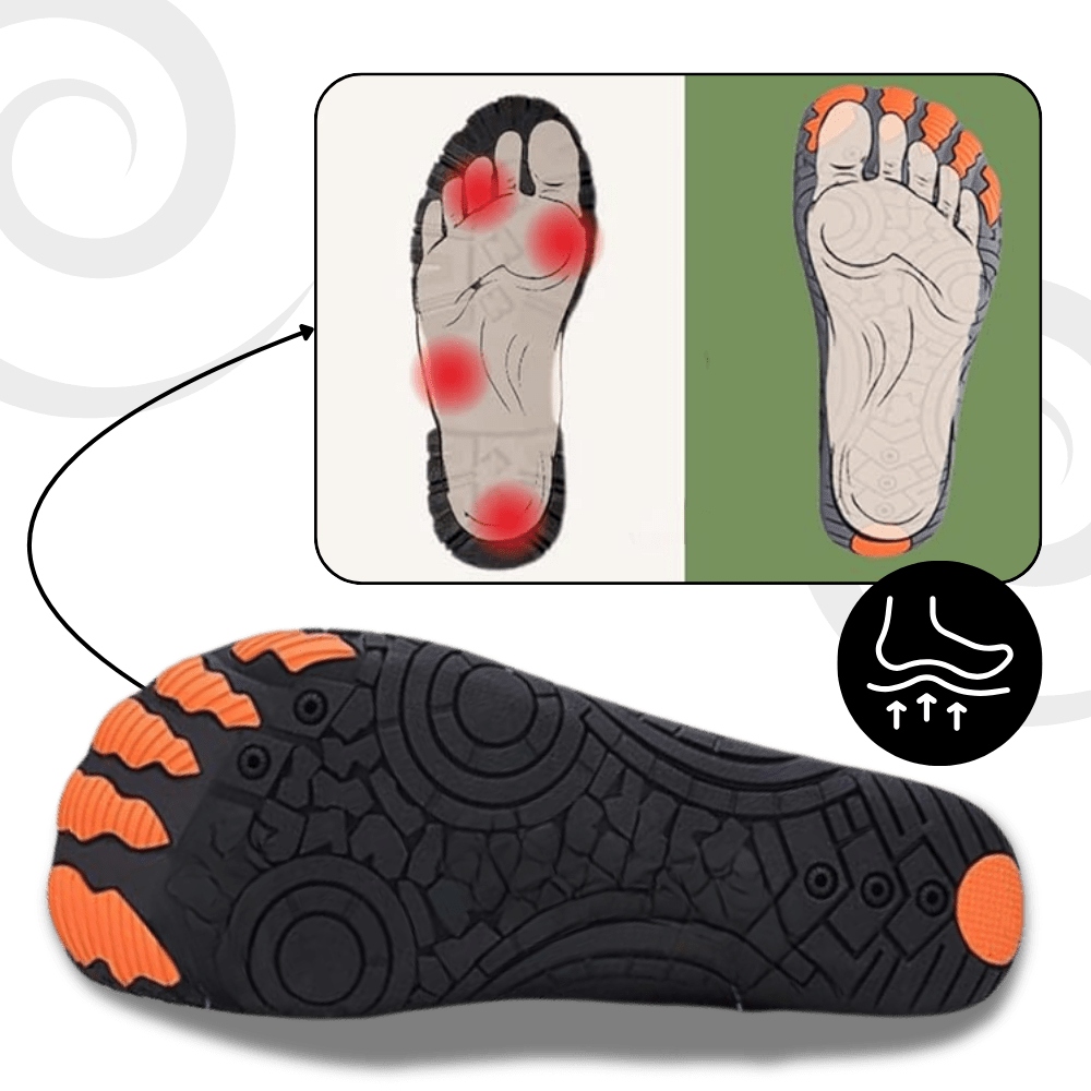 Ultraleichte orthopädische Schuhe für ein barfuß Gefühl