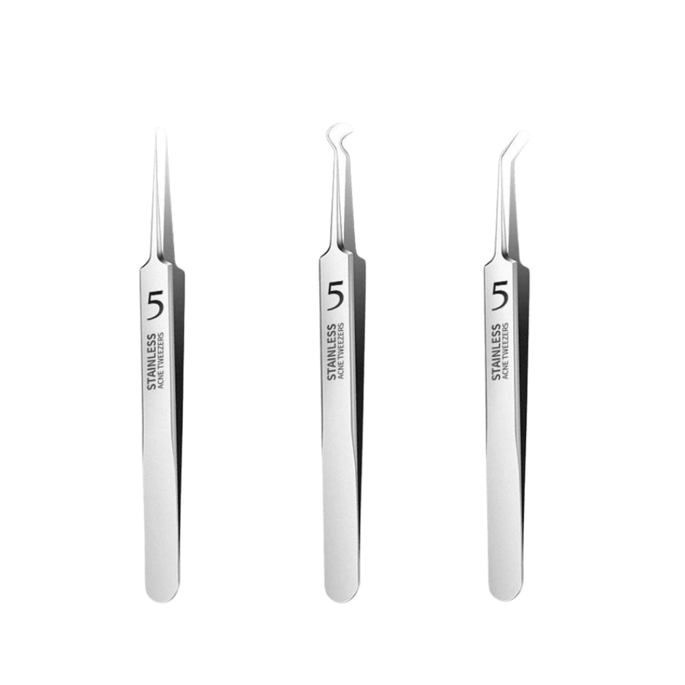 Präzisionspinzette zur Entfernung von Mitessern