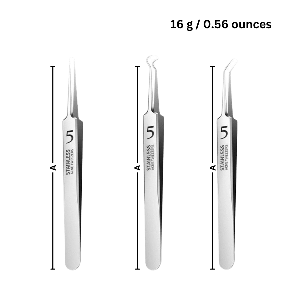 Präzisionspinzette zur Entfernung von Mitessern