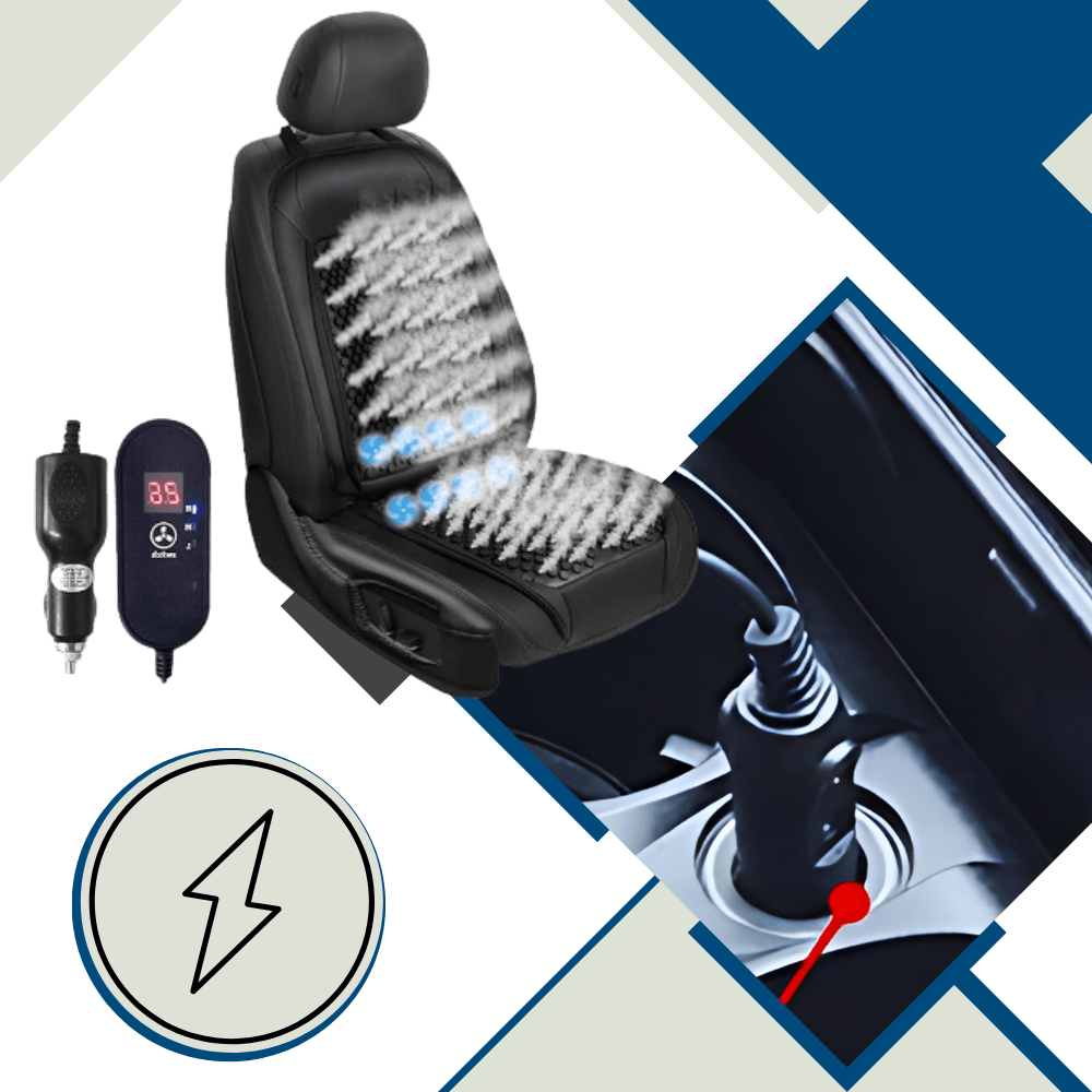 Kühles Autositzkissen mit integriertem Ventilator