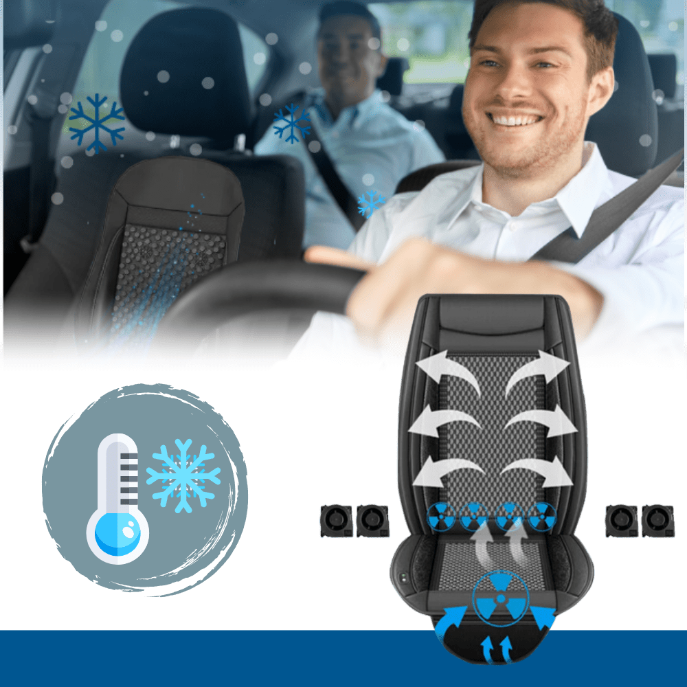 Kühles Autositzkissen mit integriertem Ventilator