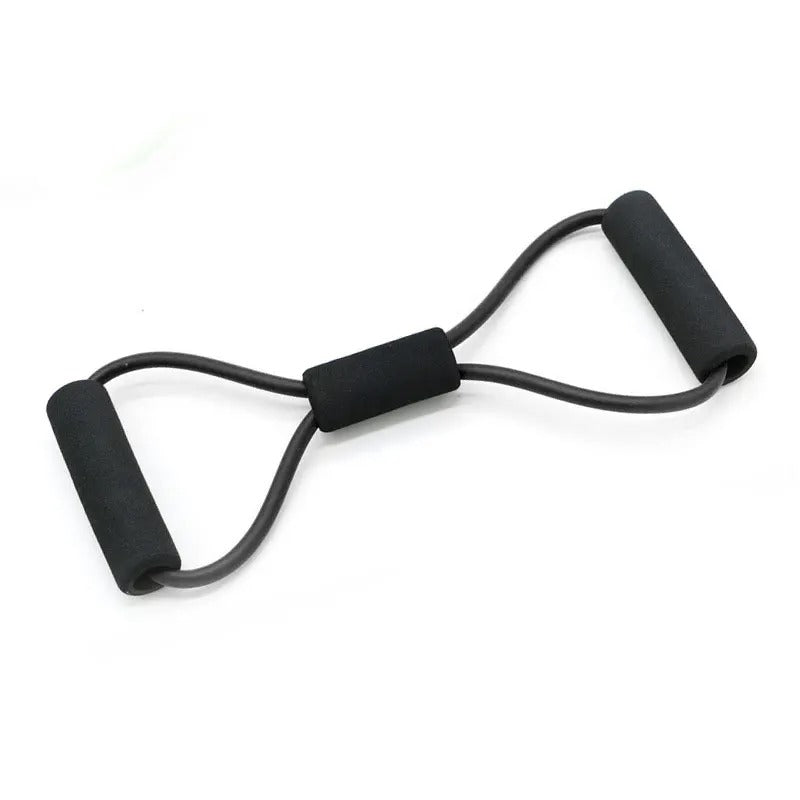 Widerstandsband mit ergonomischen Griffen für ein optimales Training