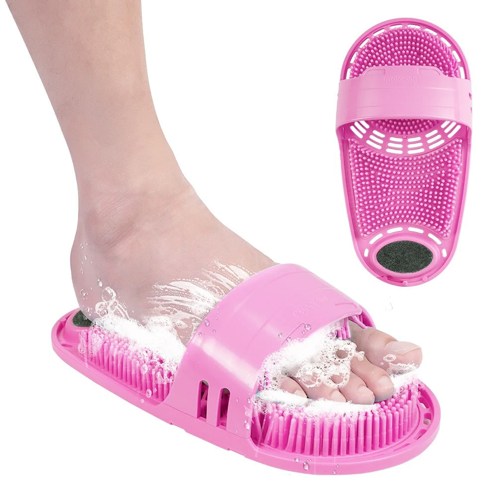 Innovative Silikon-Fußbürsten-Slipper – Peeling, Massage und Reinigung für ein erfrischendes Badeerlebnis
