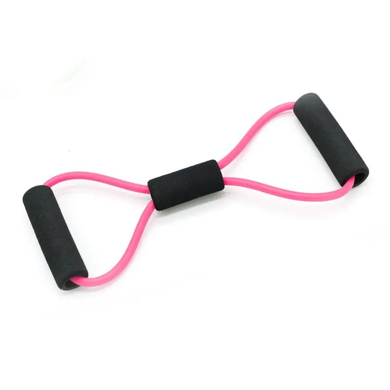 Widerstandsband mit ergonomischen Griffen für ein optimales Training