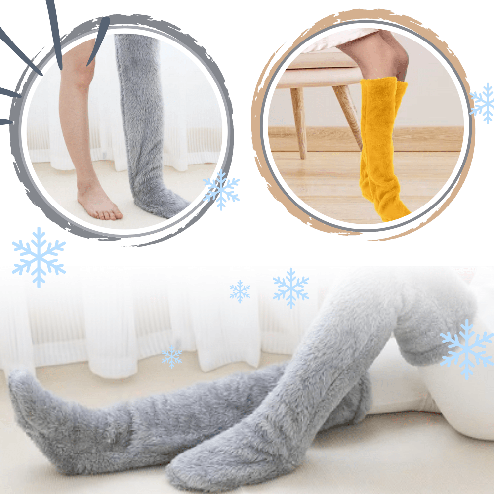 Ultrawarme und super bequeme lange Socken