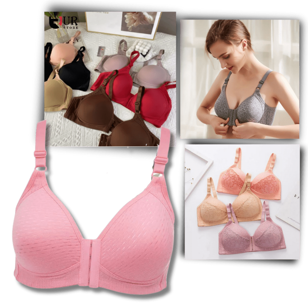 Bügelloser Push-up-BH für große Größen - Perfekter Komfort und Halt!