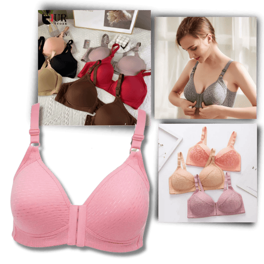 Bügelloser Push-up-BH für große Größen - Perfekter Komfort und Halt!