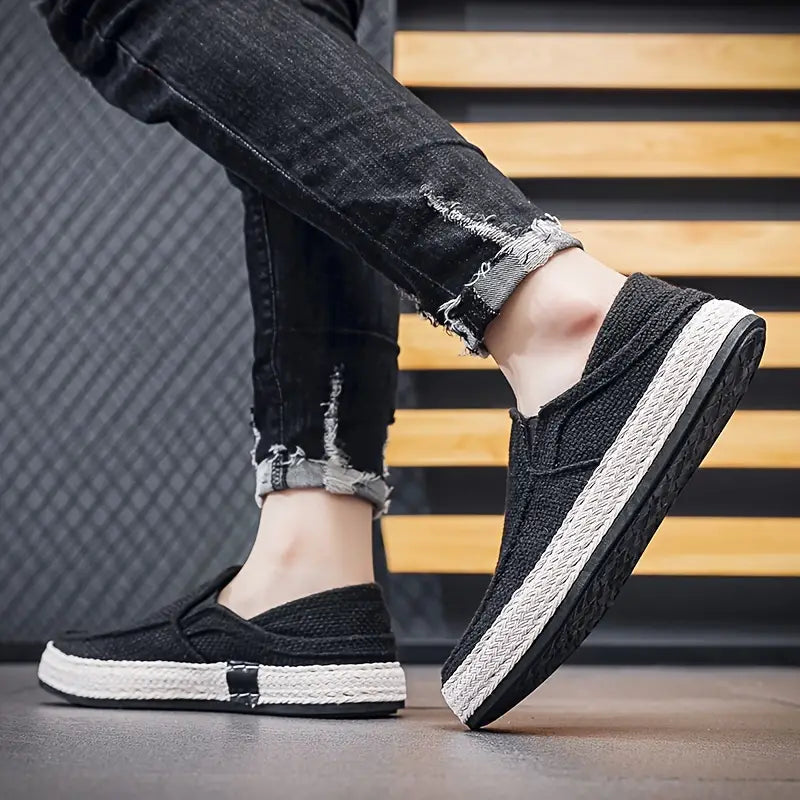 Stilvolle Orthopädische Herren-Espadrilles - Kristoff-Kollektion