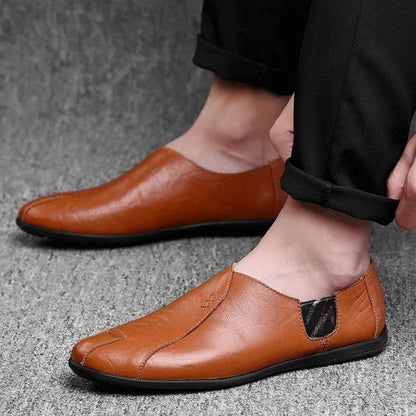 Modische orthopädische Lederschuhe für Herren - Eburwin