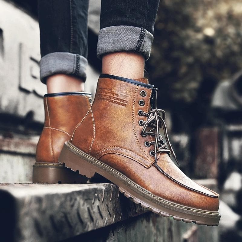 Stylische orthopädische Herrenschuhe - Andres