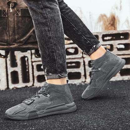 Ferdi – Trendige orthopädische Herrenschuhe aus Wildleder