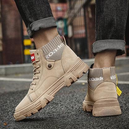 Trendige orthopädische Herrenschuhe mit robustem Look – Chase