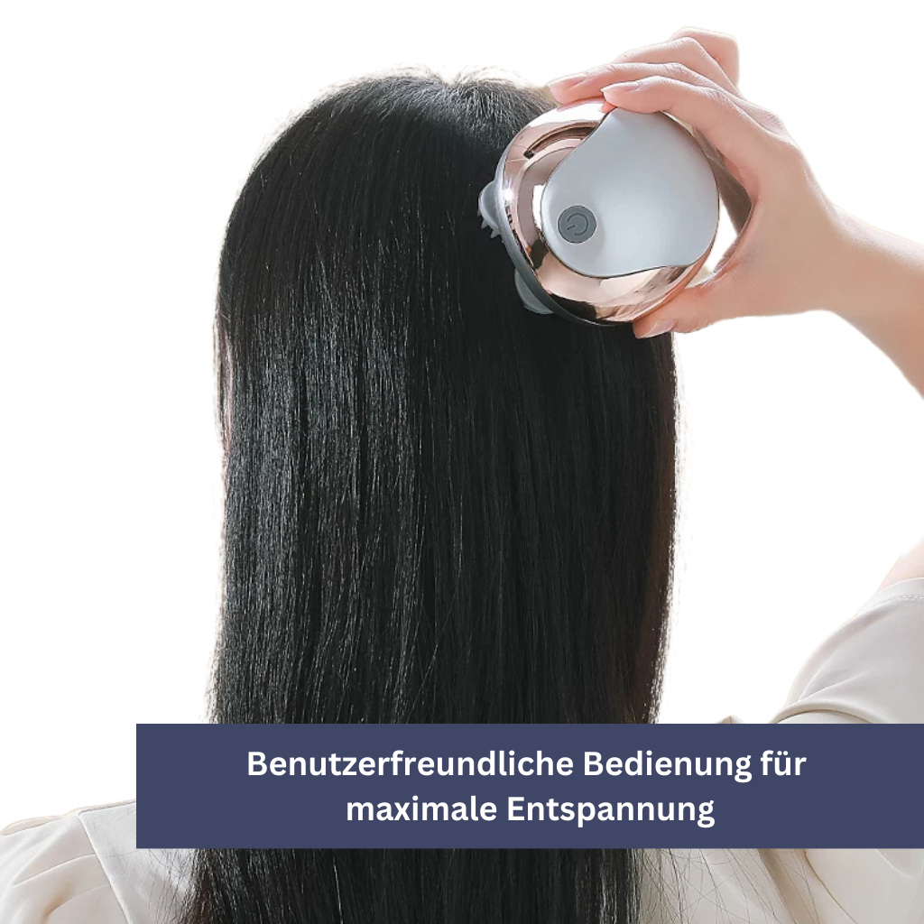 Entspannendes Massagegerät für Kopf- und Nackenmassage