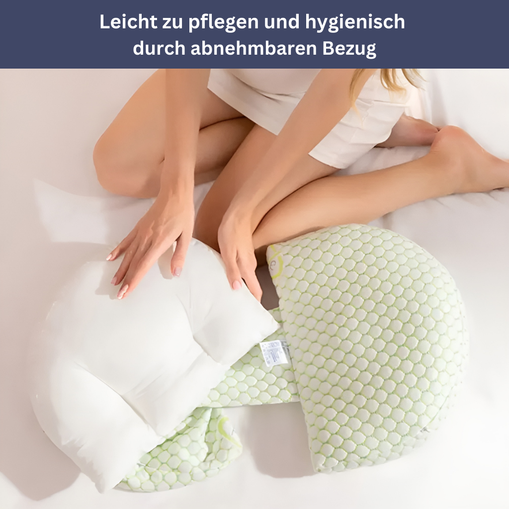 Ergonomisches Schwangerschaftskissen für optimalen Komfort