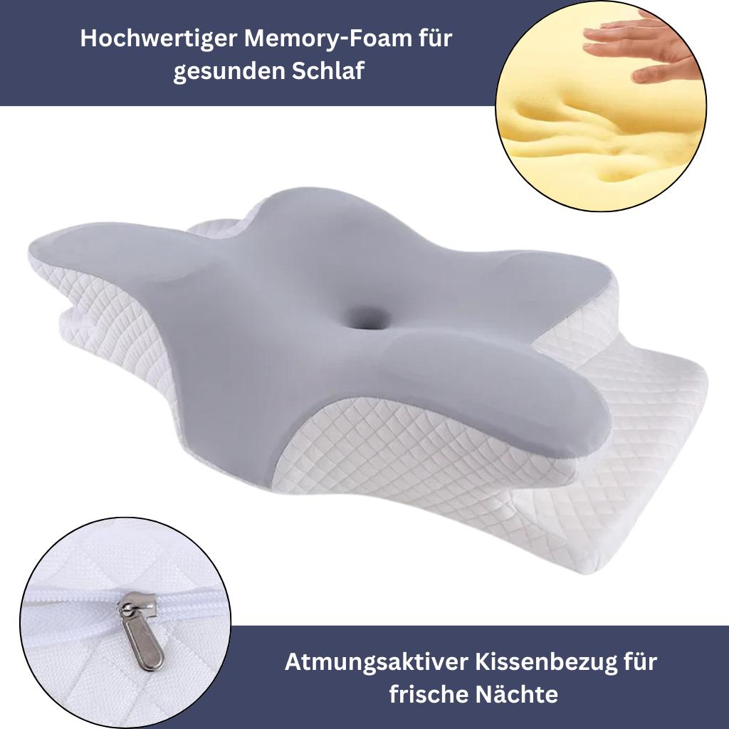 Luxuriöses Memory Foam Orthopädisches Kissen für erholsamen Schlaf