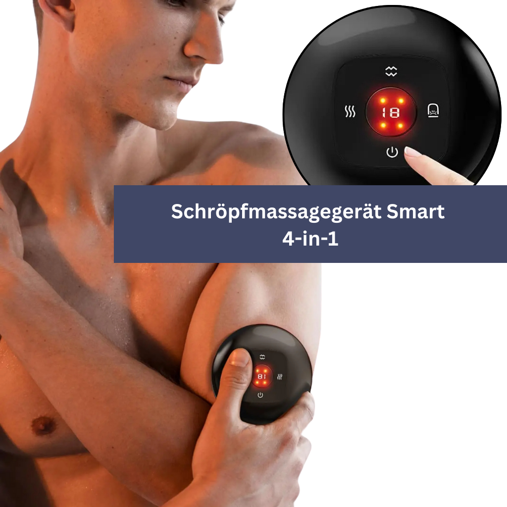 Intelligentes Schröpfmassagegerät für Tiefenentspannung und Wohlbefinden