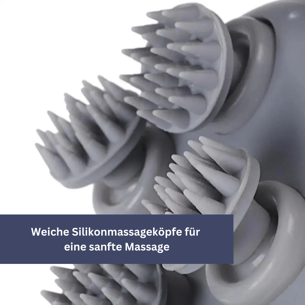 Entspannendes Massagegerät für Kopf- und Nackenmassage