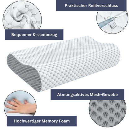 Luxuriöses Schlafkissen Sleepy für erholsamen Schlaf