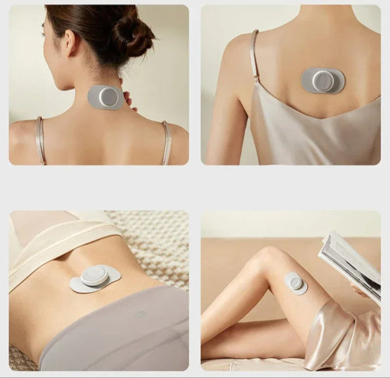 3-in-1 Kabelloses TENS-, EMS- und Massagegerät zur Schmerztherapie mit Stromimpulsen sowie zur Muskelregeneration